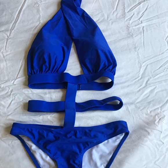monokini swimsuit Other - Mono kink swimsuit 1Blue s